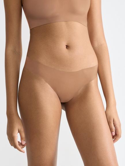 sloggi ZERO Feel 2.0 Tiny Tanga Knickers, Nostalgic Brown