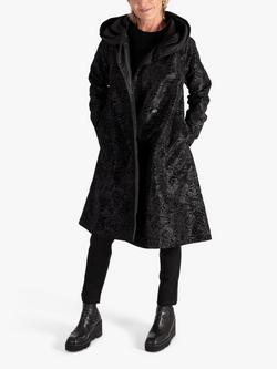 chesca Flock Raincoat, Black