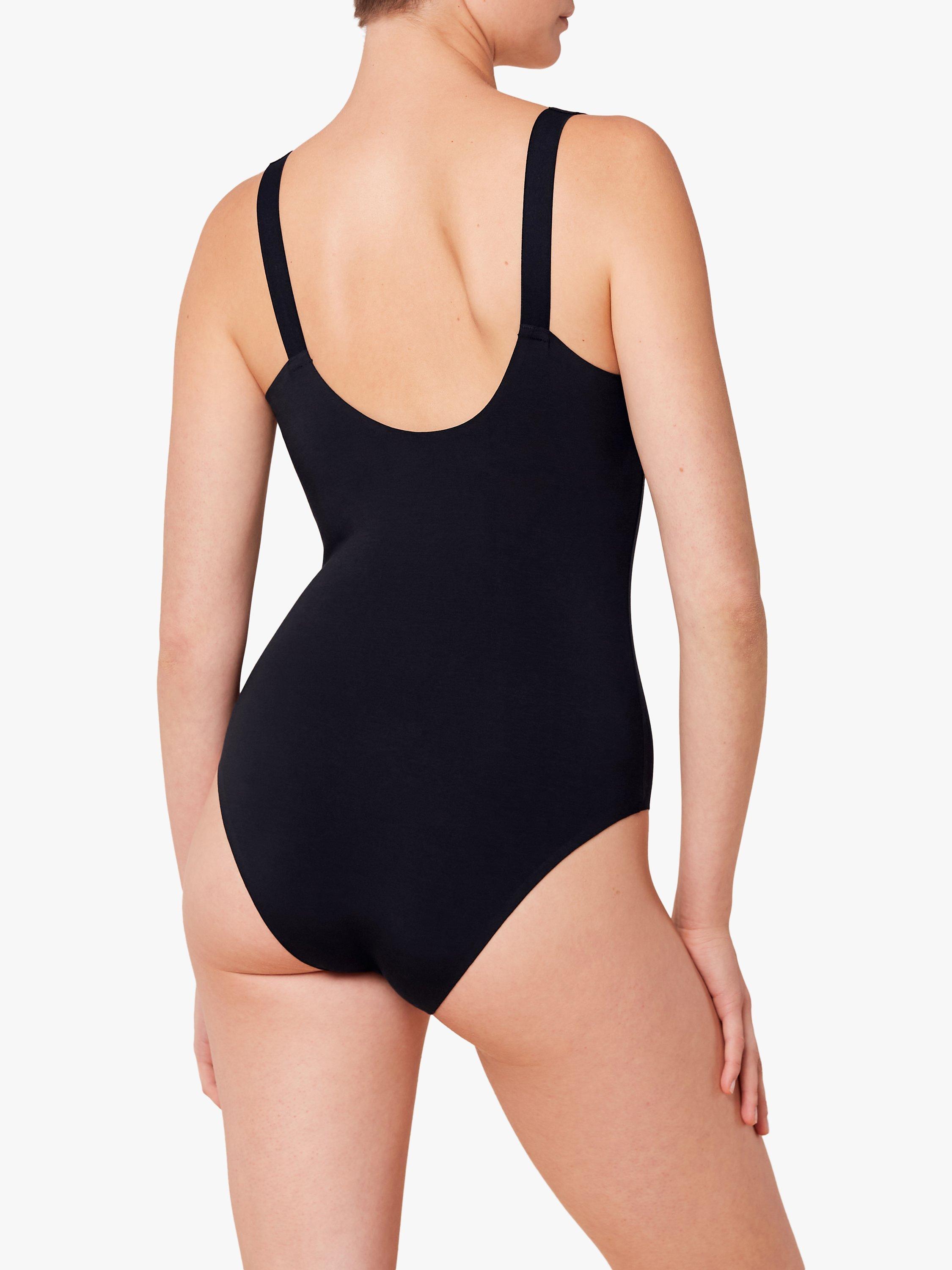 Product image 2 of 4, which shows Triumph Smart Natural Bodysuit, Black, 1