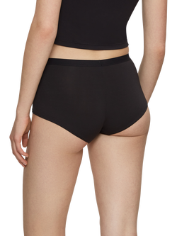 Triumph Smart Natural Boyshort Briefs - view 2, Black