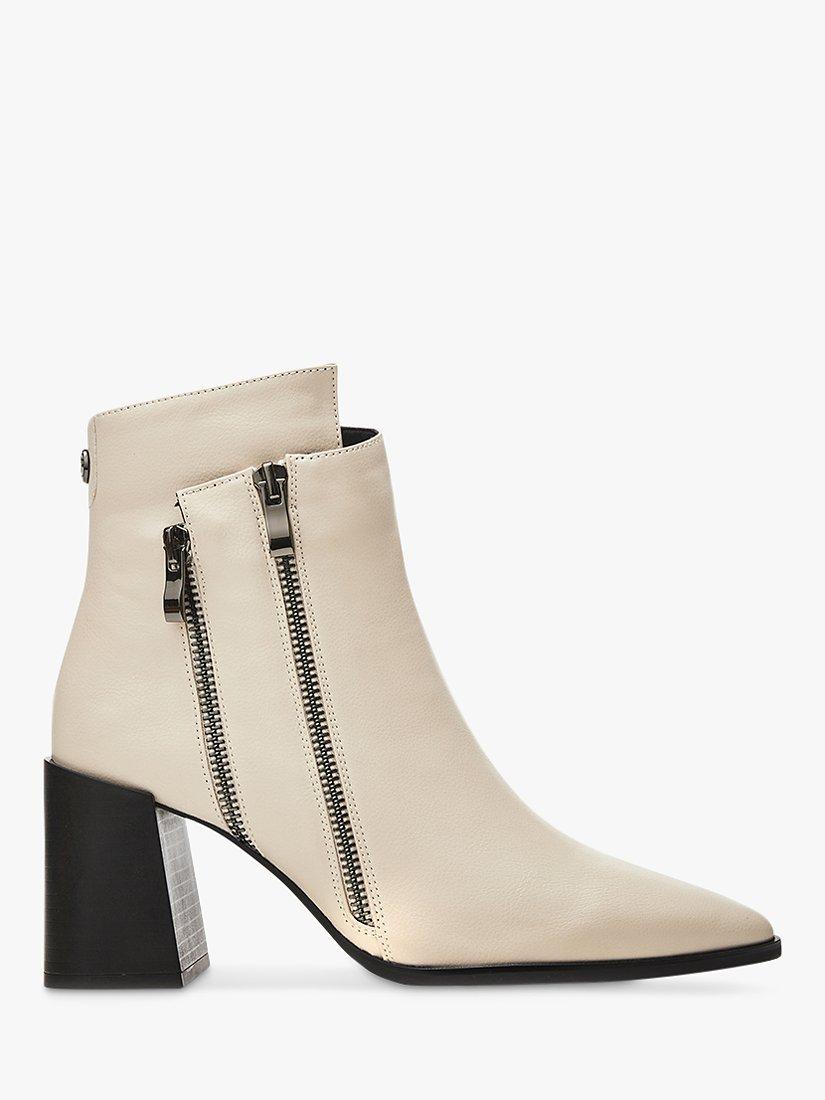 Moda in Pelle Lotzie Ankle Boots, Cream