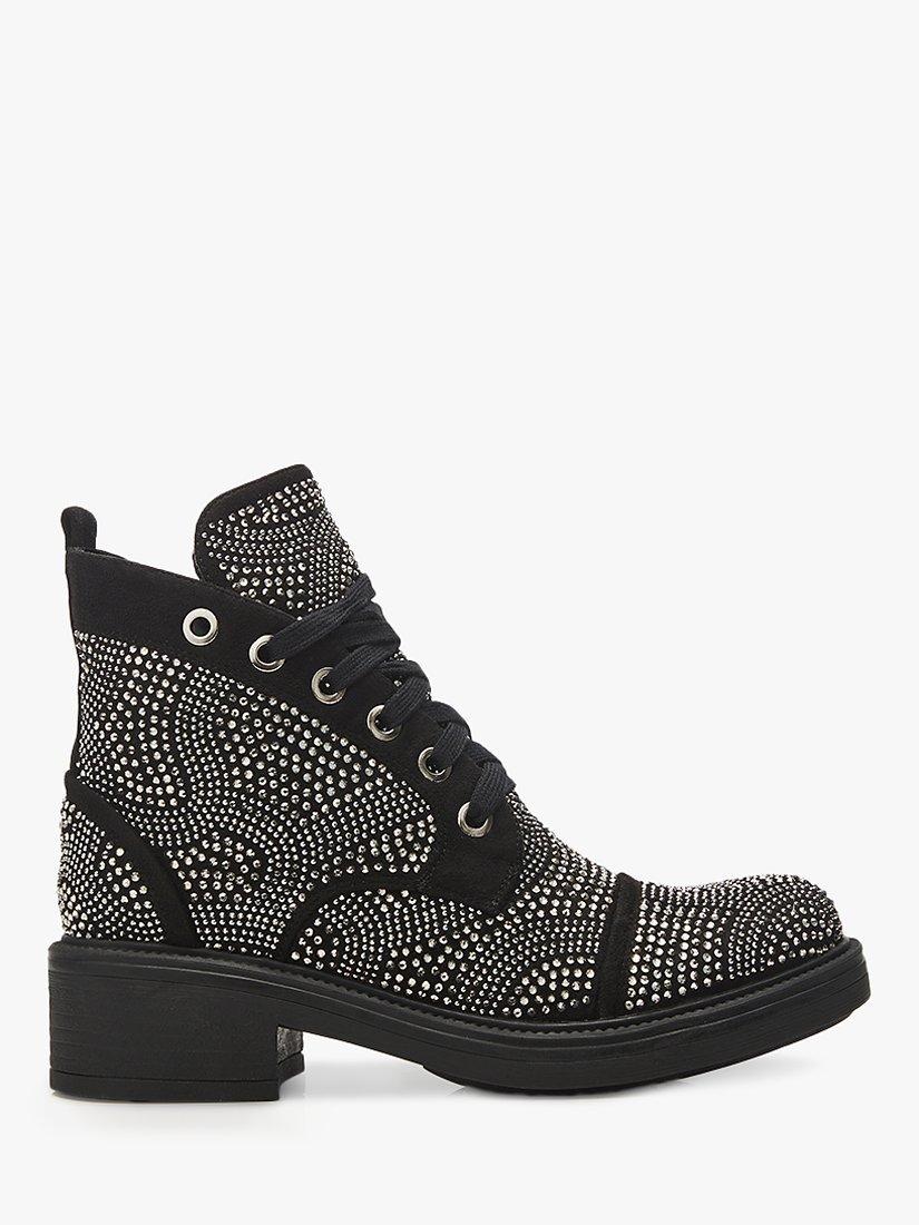 Moda in Pelle Aleyza Embellished Ankle Boots, Black