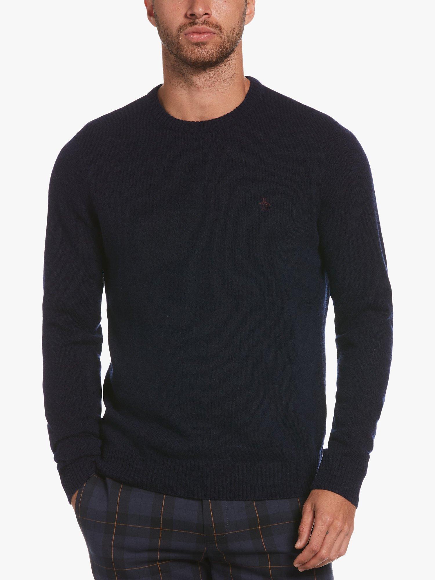 Original Penguin Wool Crew Neck Jumper