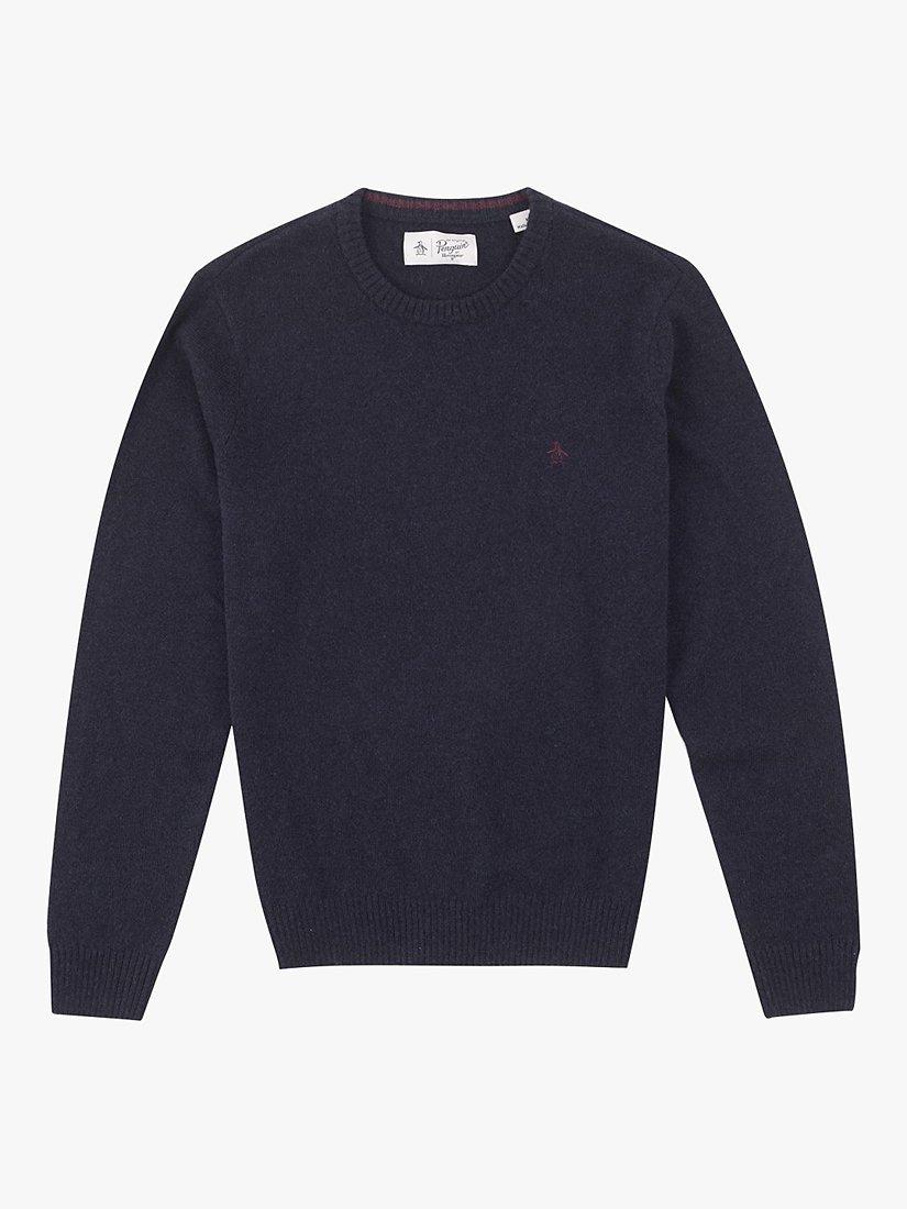 Original Penguin Wool Crew Neck Jumper