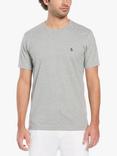 Original Penguin Pin Point Embroidery T-Shirt, Rain Hthr