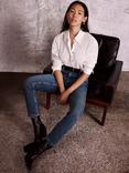 Mint Velvet Mid Rise Slim Leg Jeans, Indigo