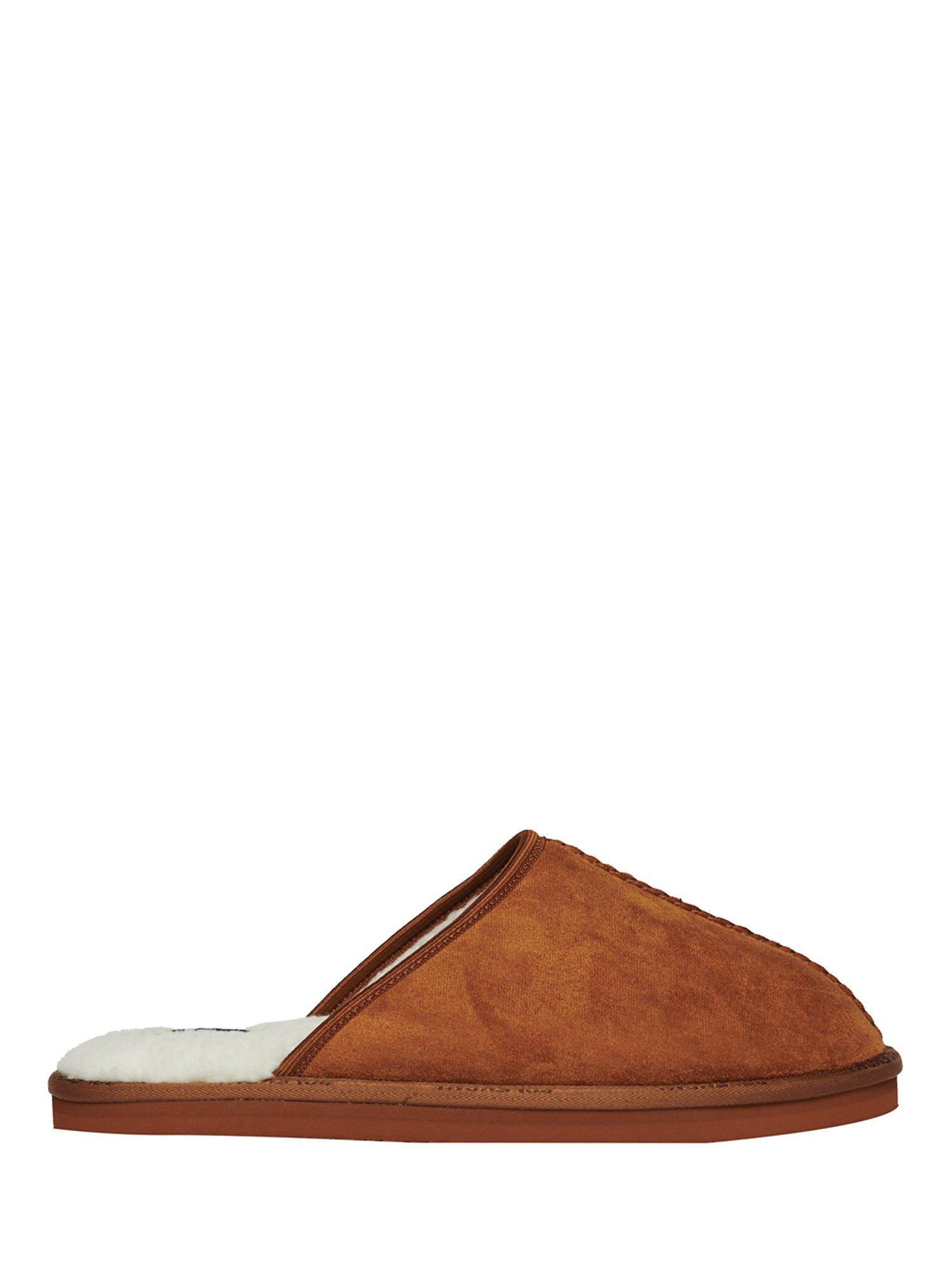 Superdry Mule Slippers, Brown, L