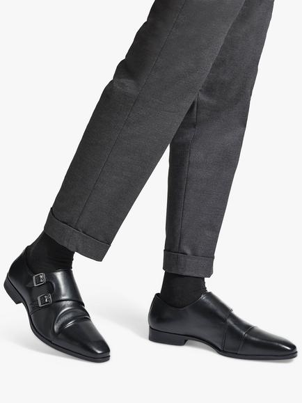 KG Kurt Geiger Collins Monk Shoes - view 2, Black