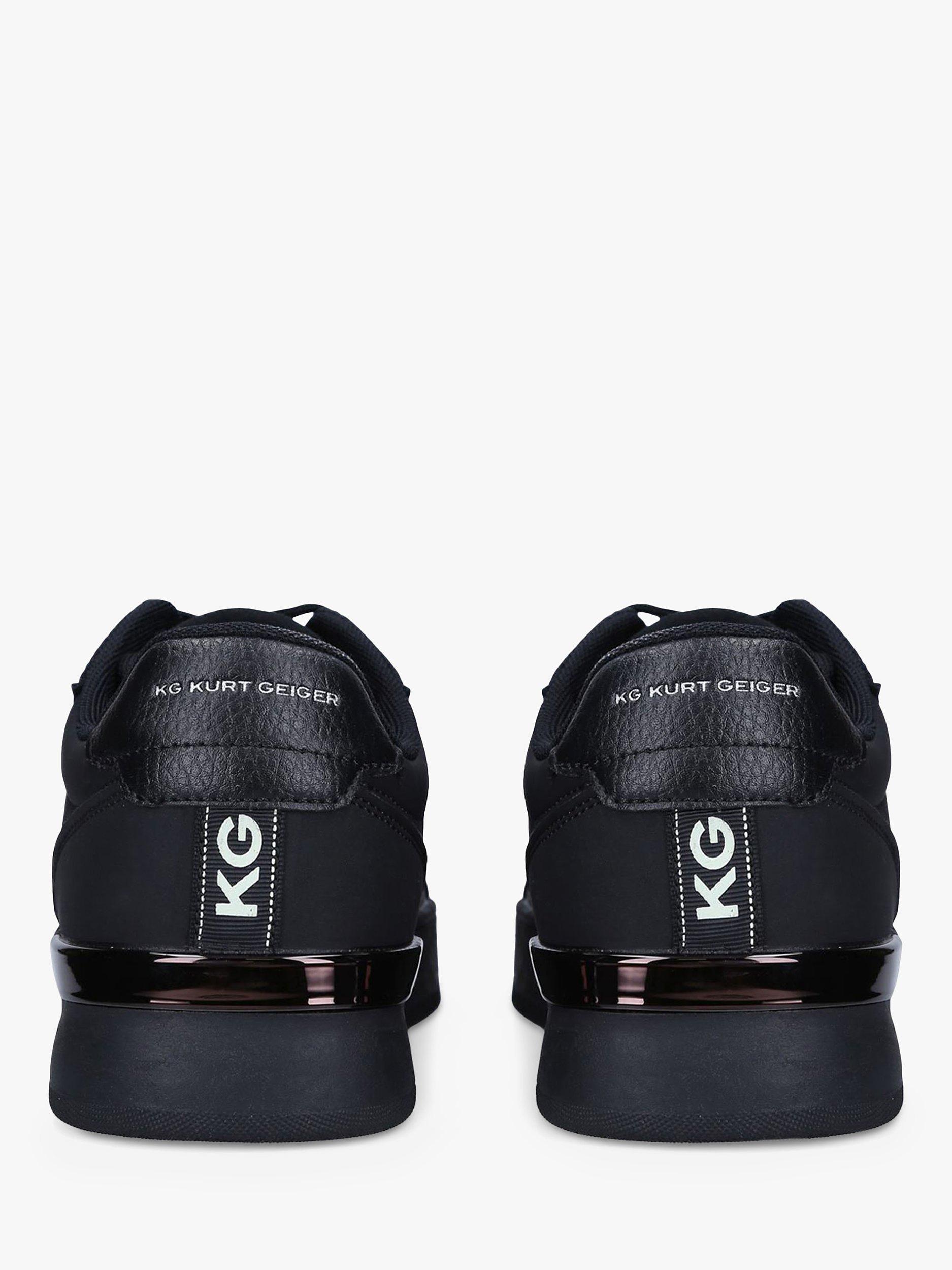 Kurt geiger mens black trainers clearance