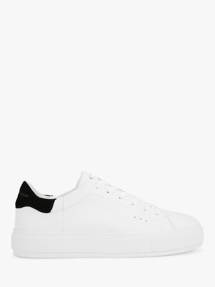 Kurt Geiger London Laney Leather Trainers, White