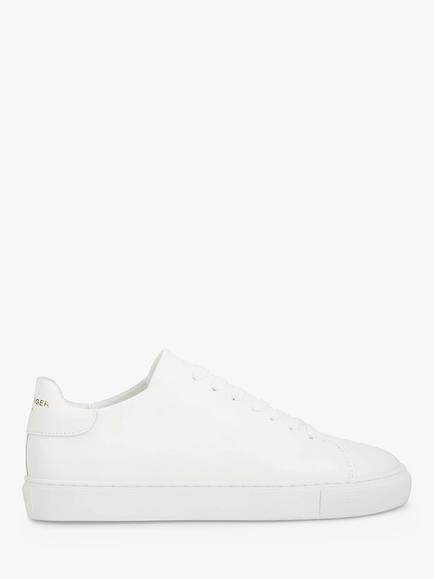 Kurt Geiger London Lennon Leather Trainers, White