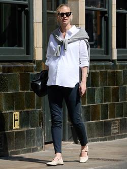 Isabella Oliver Finlay Organic Maternity Trousers, Navy