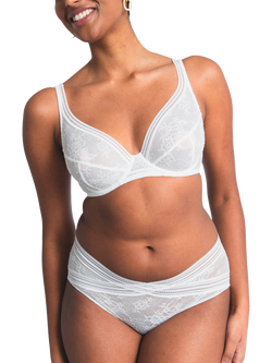 Maison Lejaby Miss Lejaby Plus Size Lace Triangle Bra, Lys