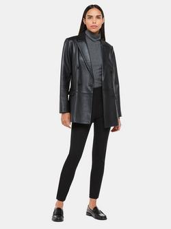 Whistles Super Stretch Trousers, Black