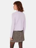 Whistles Ribbed Sponge Knit Jumper, Lilac