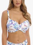 Fantasie Calypso Leaf Print Full Cup Bikini Top, Multi