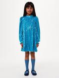 Whistles Kids' Sadie Sequin Swing Dress