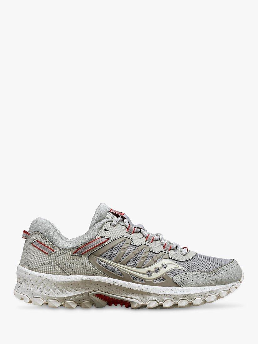 Saucony Grid Peak Lace Up Trainers, Grey