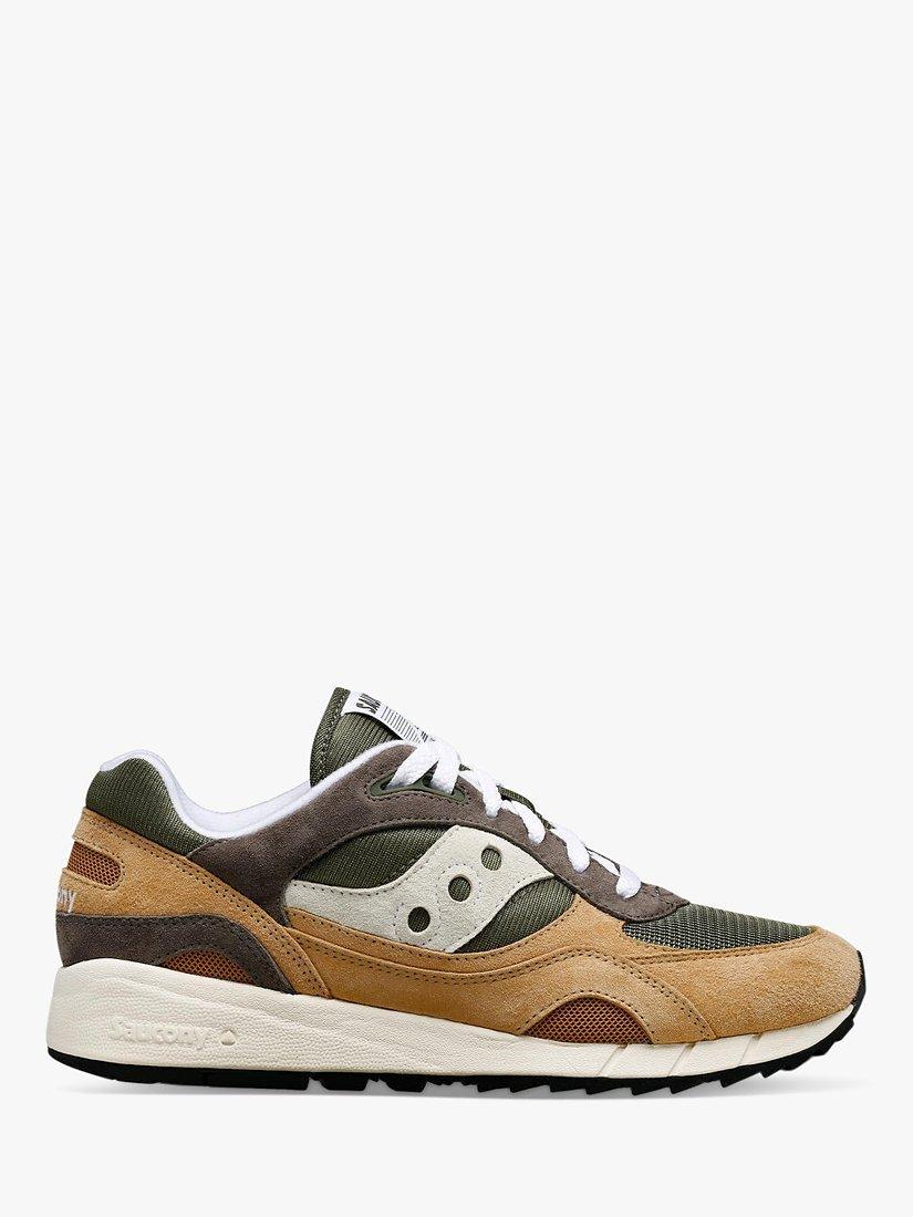 Saucony Shadow 6000 Trainers, Green/Brown, 11