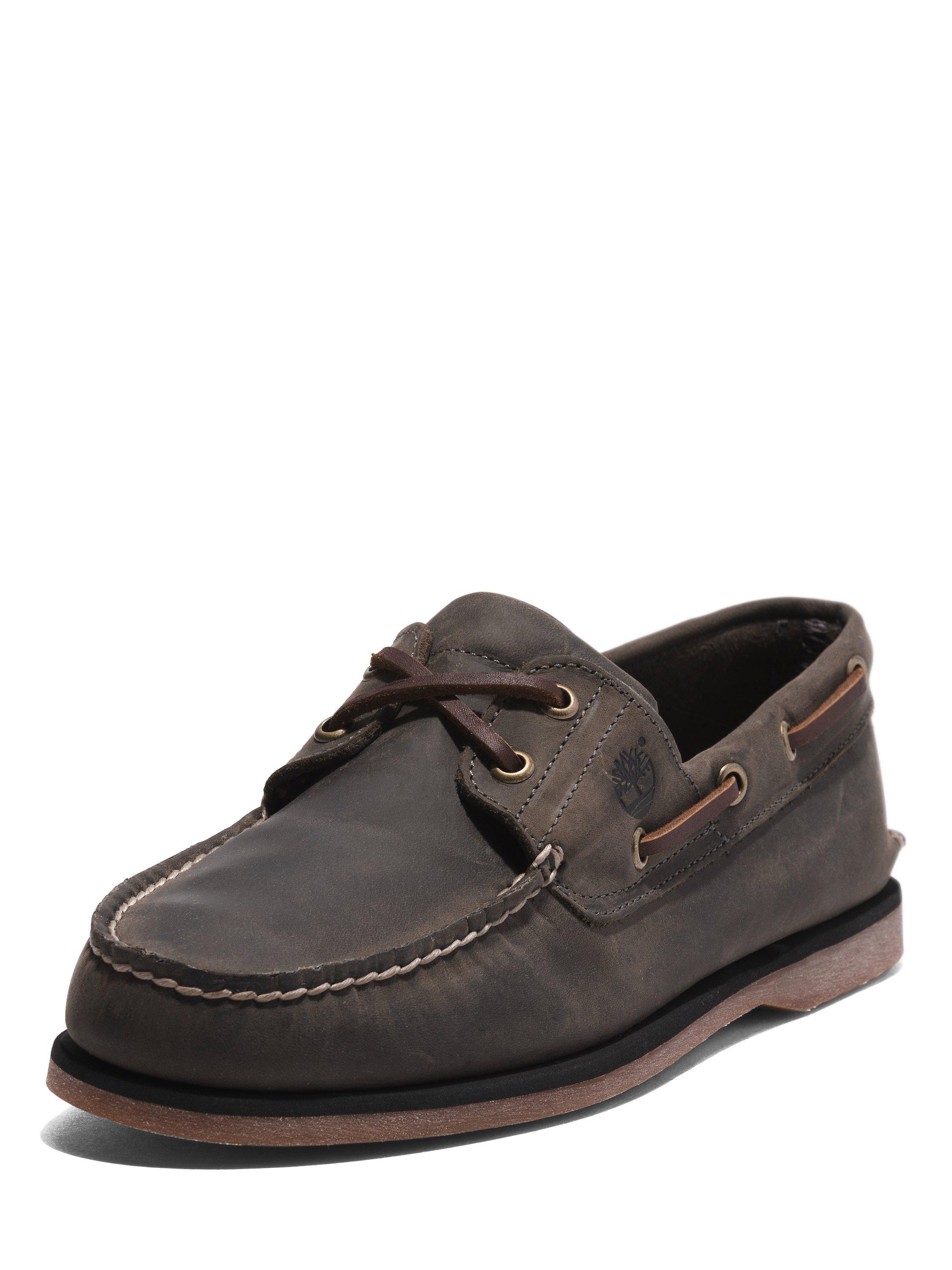 Product image 2 of 7, which shows Timberland Classic Boat Shoes, Mid Grey, 11