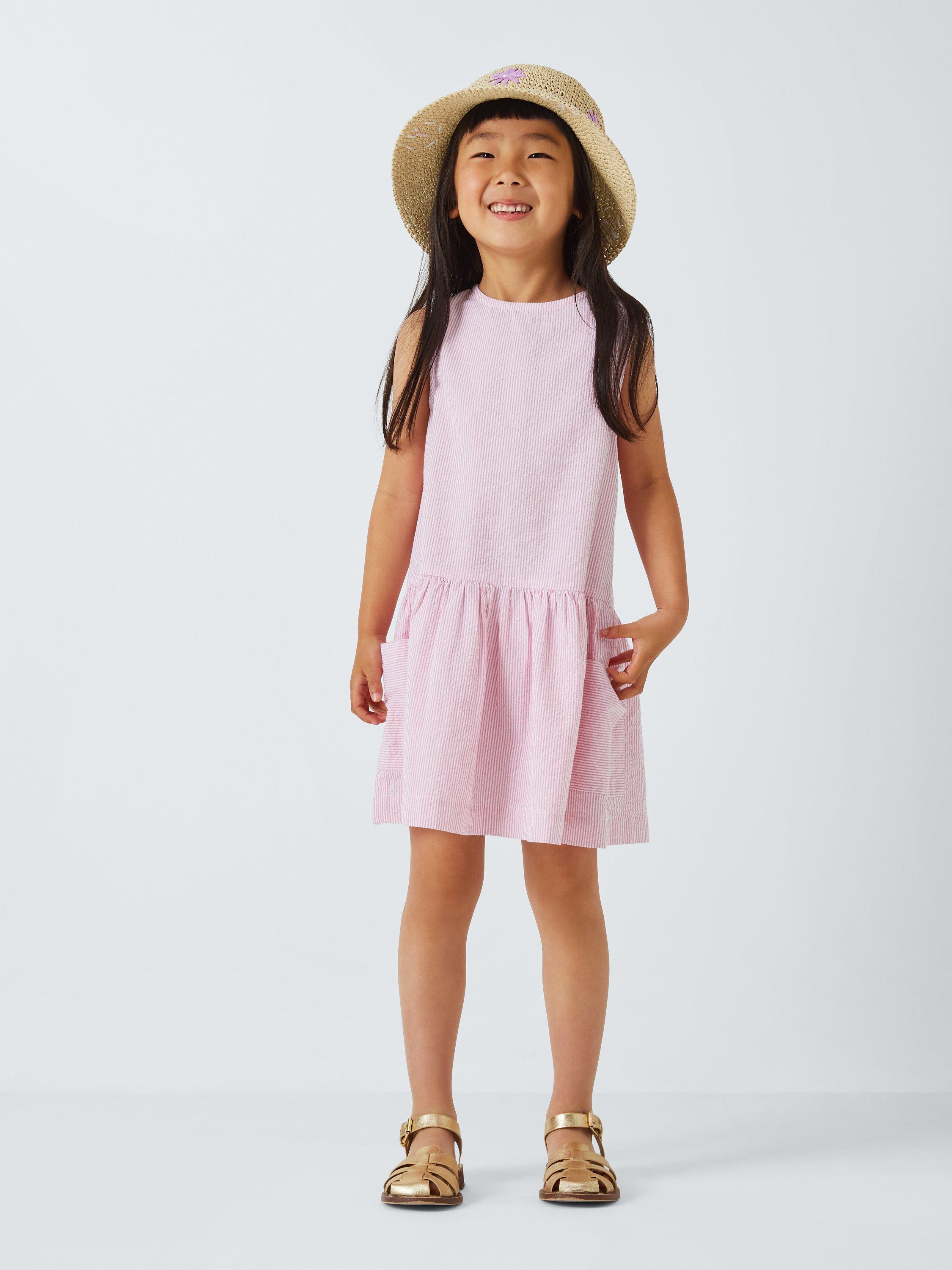 John Lewis Kids' Stripe Woven Dress