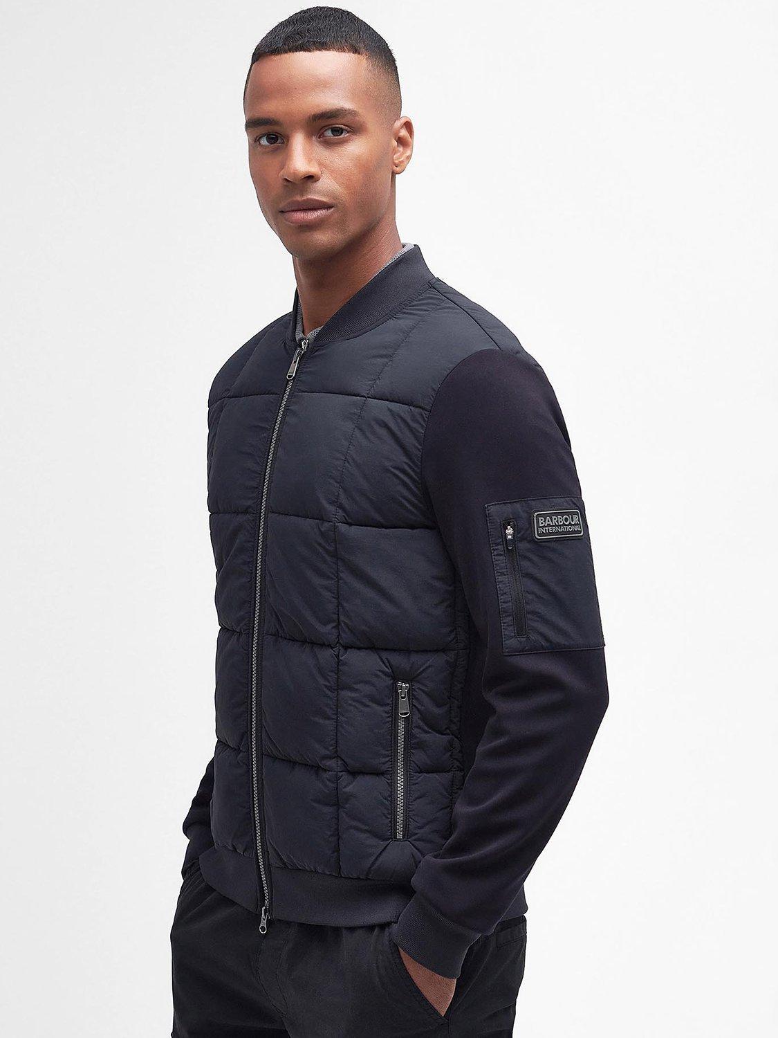 Barbour International Fulton Quilted Jacket, Black