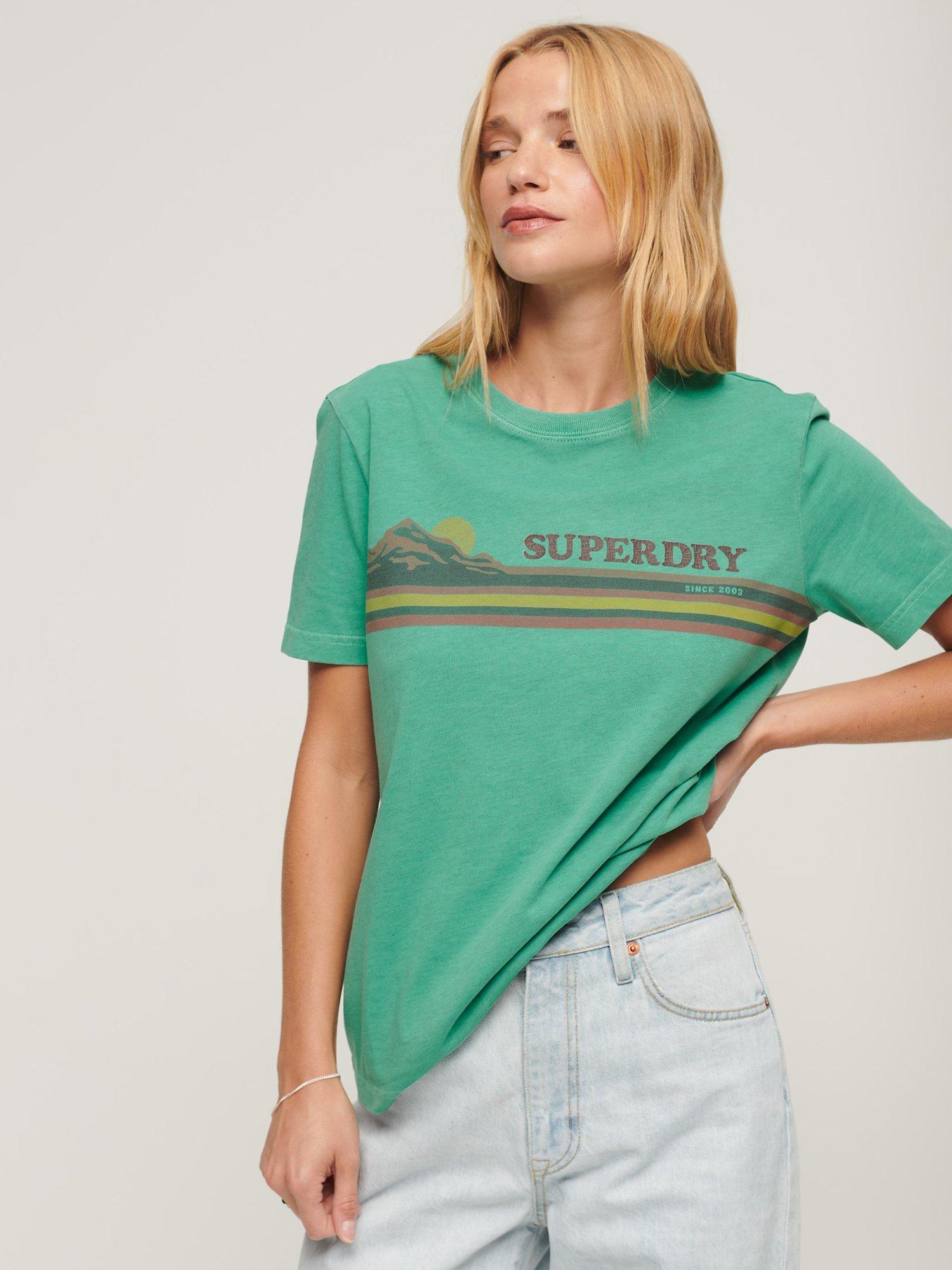 Superdry Outdoor Stripe Graphic T-Shirt