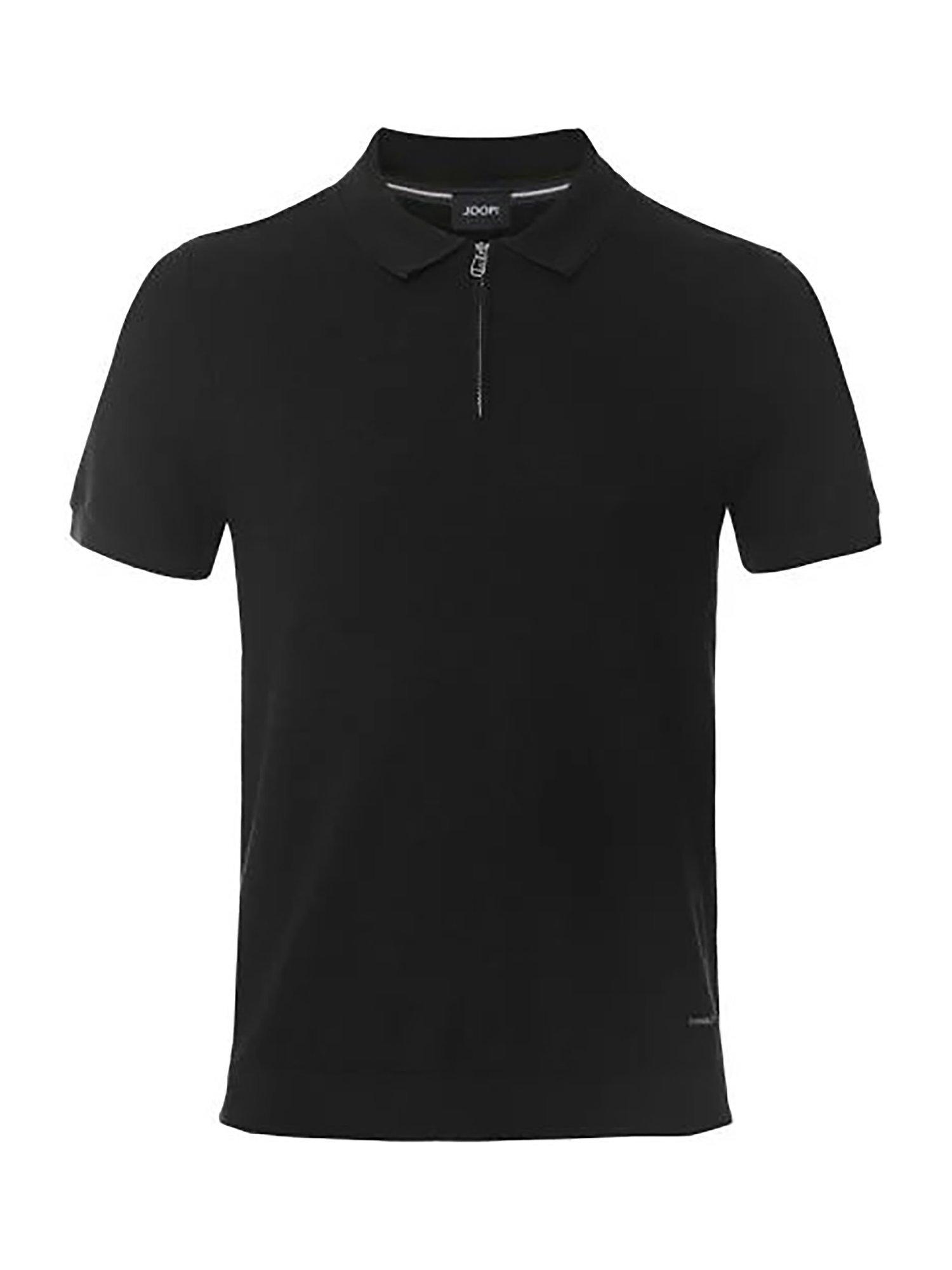 JOOP! Vanco Zip Neck Polo Shirt, Black