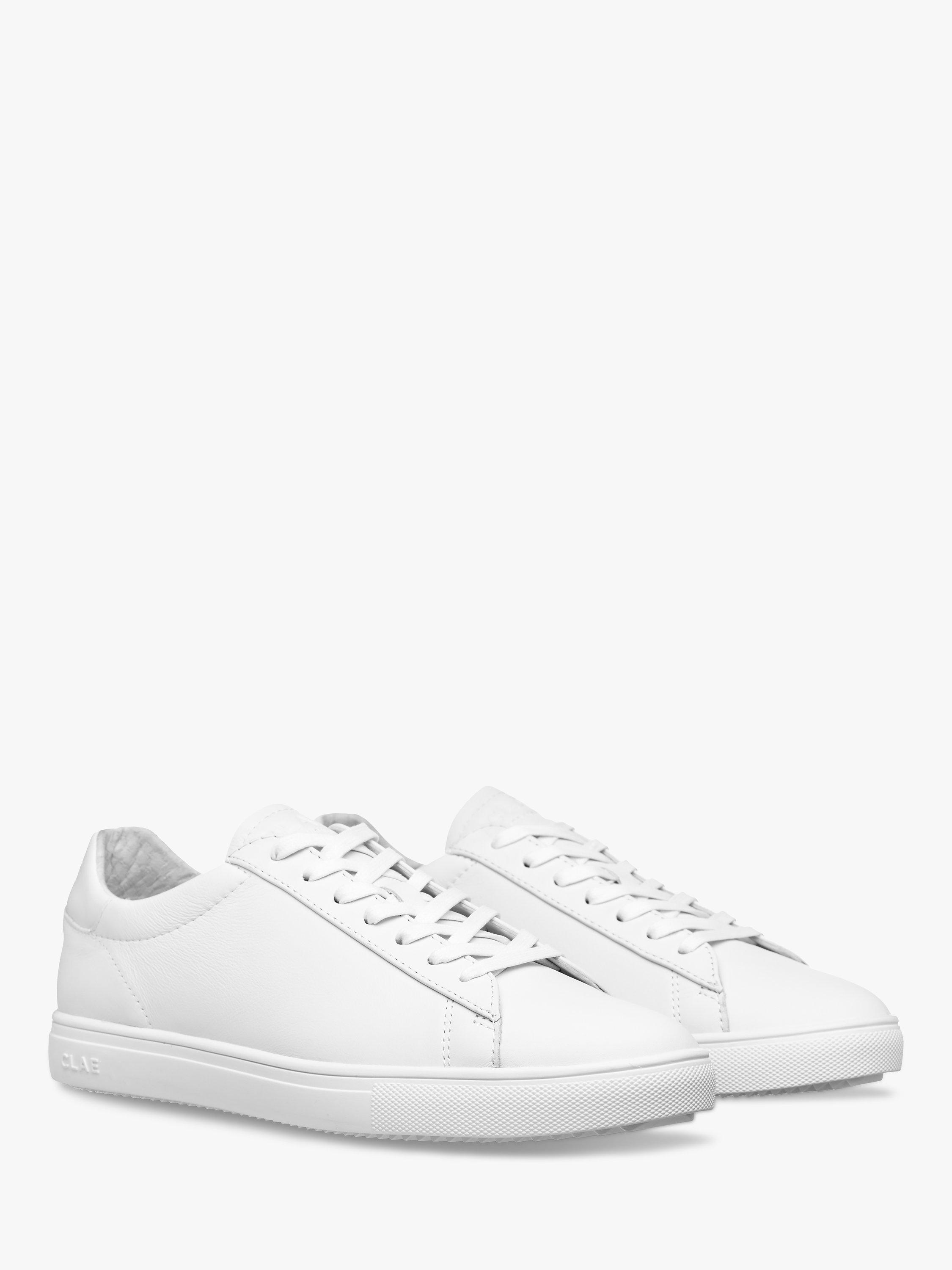 CLAE Bradley Essential Leather Trainers, White