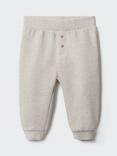 Mango Baby Tommy Joggers, Light Beige