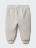 Mango Baby Tommy Joggers, Light Beige