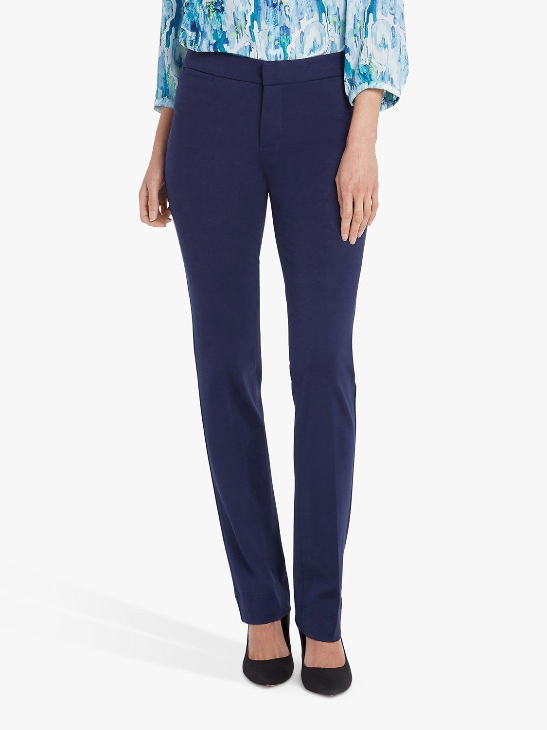Product image 3 of 6, which shows NYDJ Slim Trouser In Ponte Knit Jersey, Evening Tide, 8