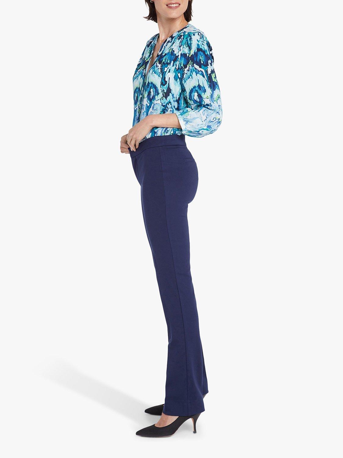 Product image 5 of 6, which shows NYDJ Slim Trouser In Ponte Knit Jersey, Evening Tide, 8