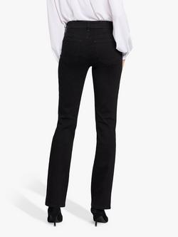 NYDJ Waist-Match Marilyn Straight Jeans - view 2, Black