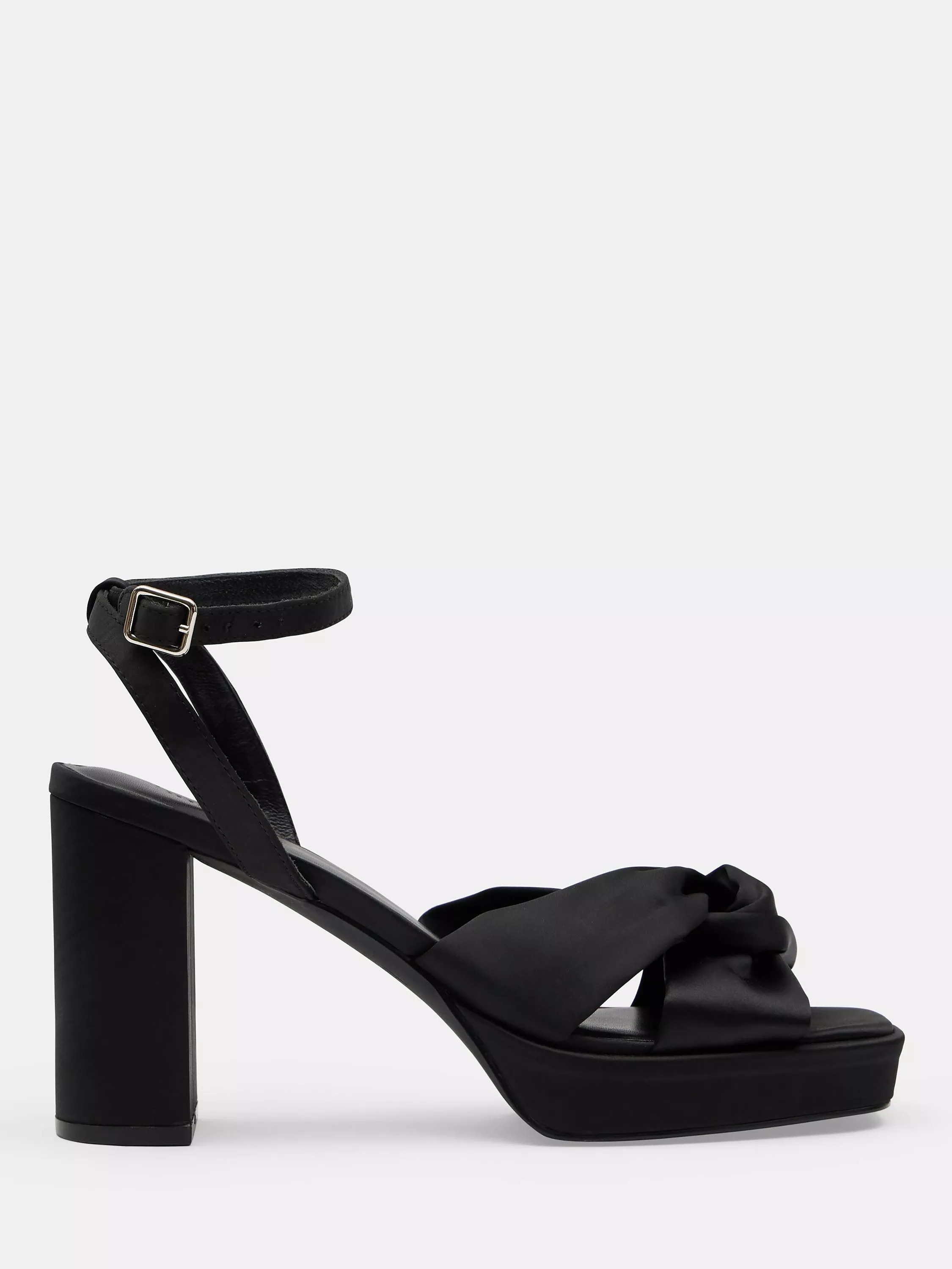 HUSH Farrah Leather Platform Heel Sandals
