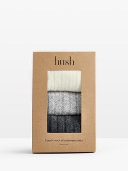 HUSH Murica Cashmere Blend Socks - view 2, Grey