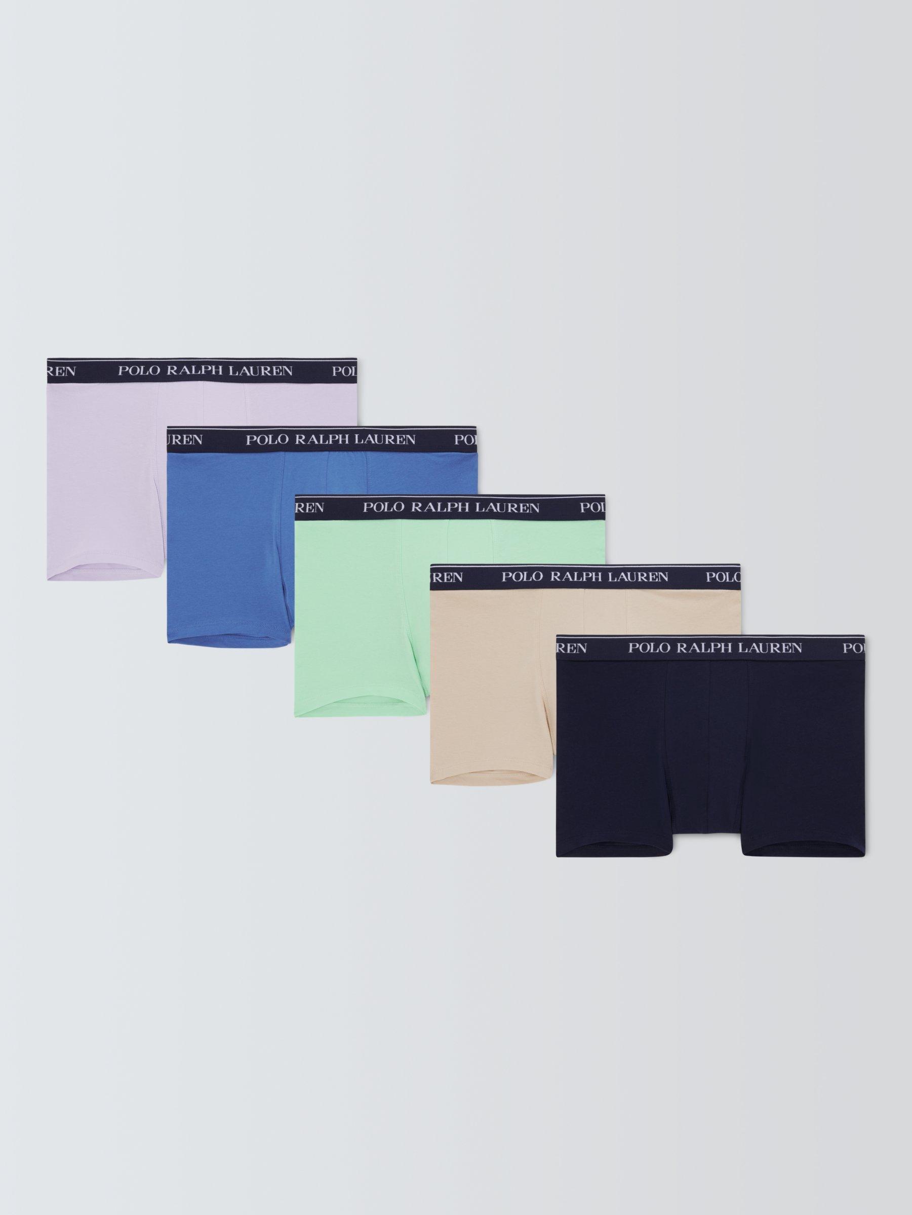Ralph Lauren Classic Stretch Cotton trunks, Pack of 5, Multi
