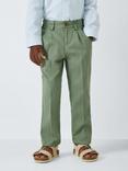 John Lewis Heirloom Collection Kids' Twill Trousers, Green