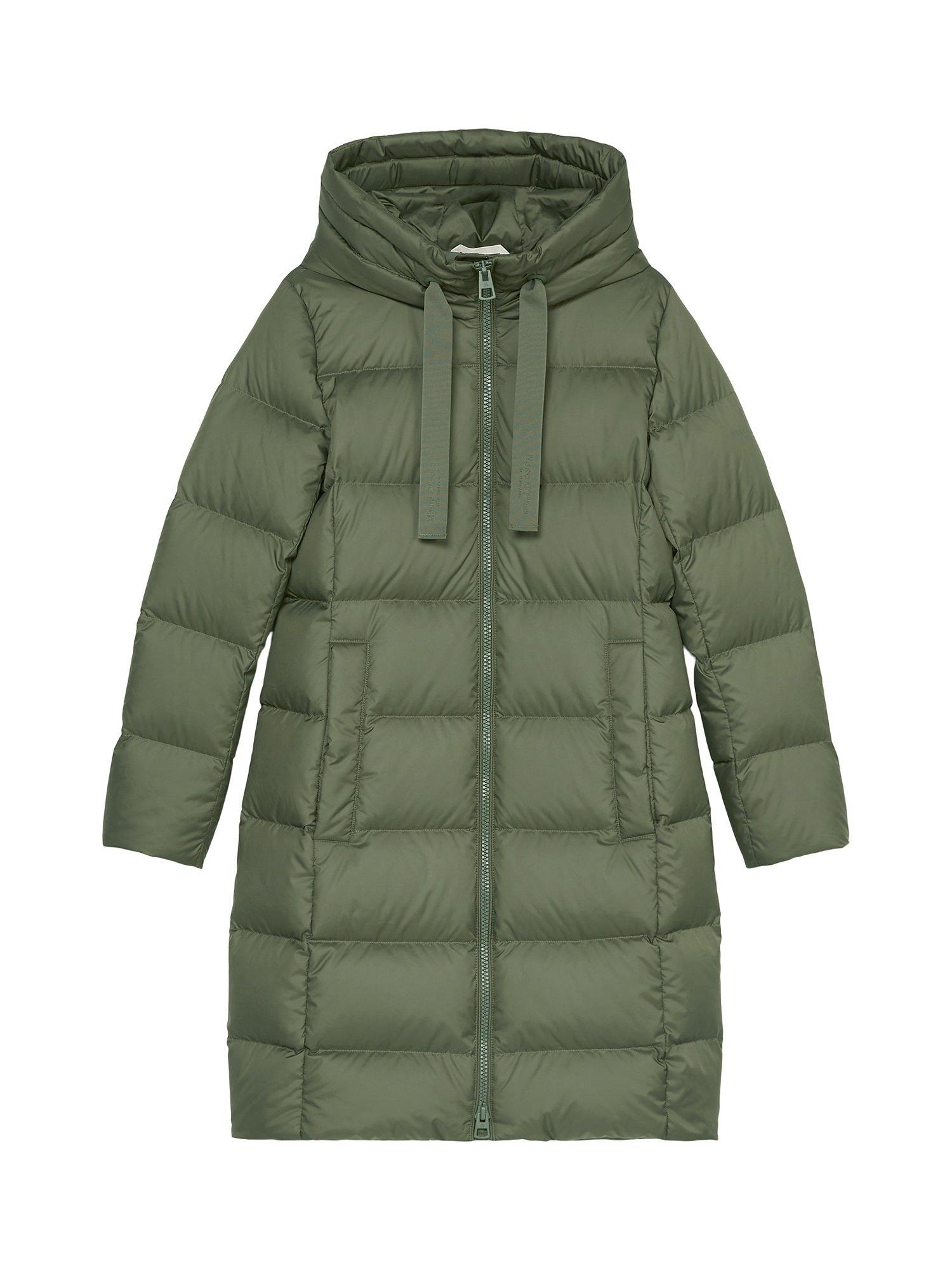 Marc O Polo Hooded Down Coat Olive