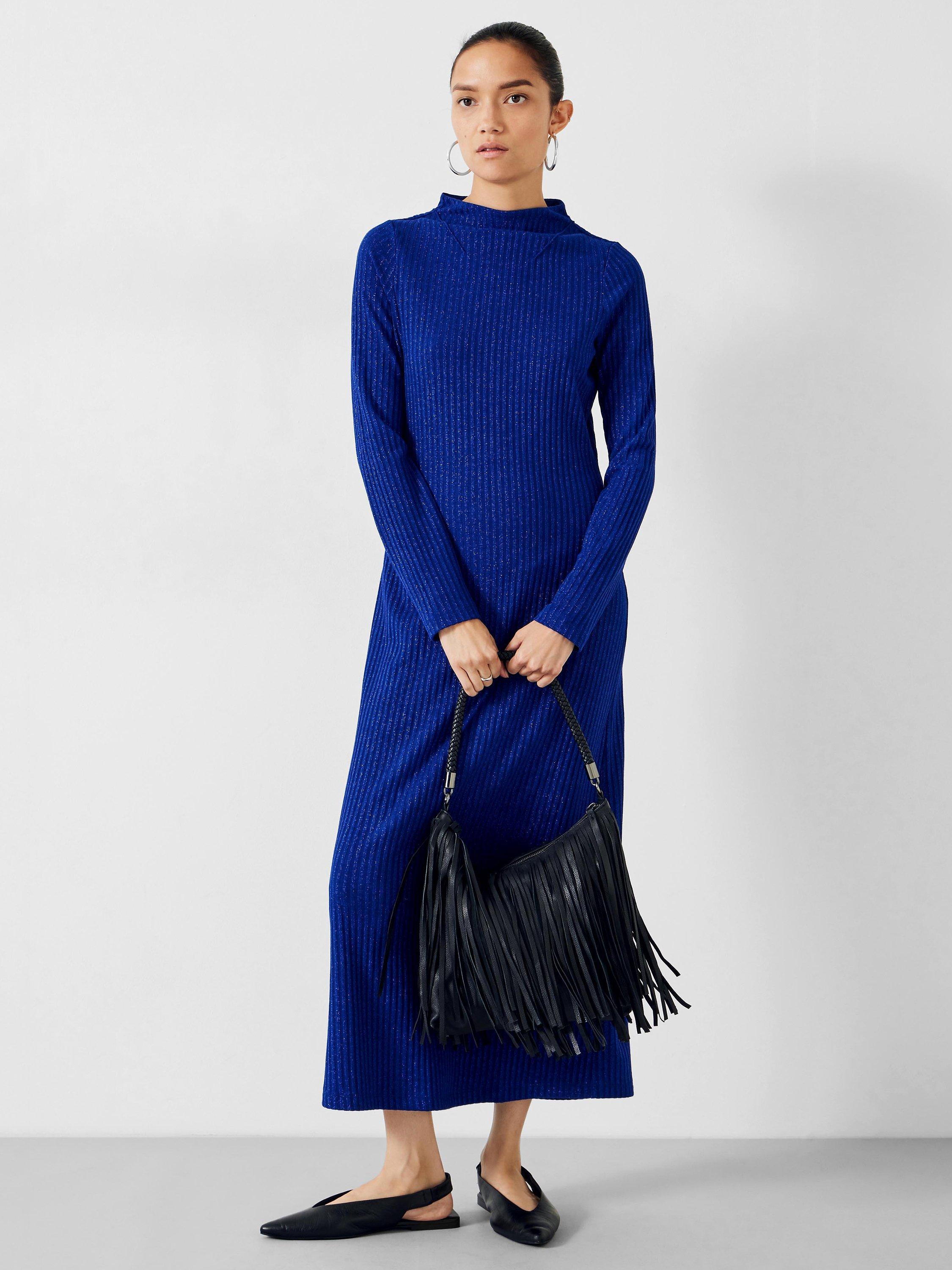 Product image 1 of 5, which shows HUSH Miley Maxi Dress, Midnight Navy, 12