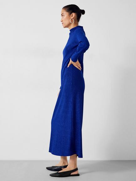 HUSH Miley Maxi Dress, Midnight Navy - view 2, Midnight Navy