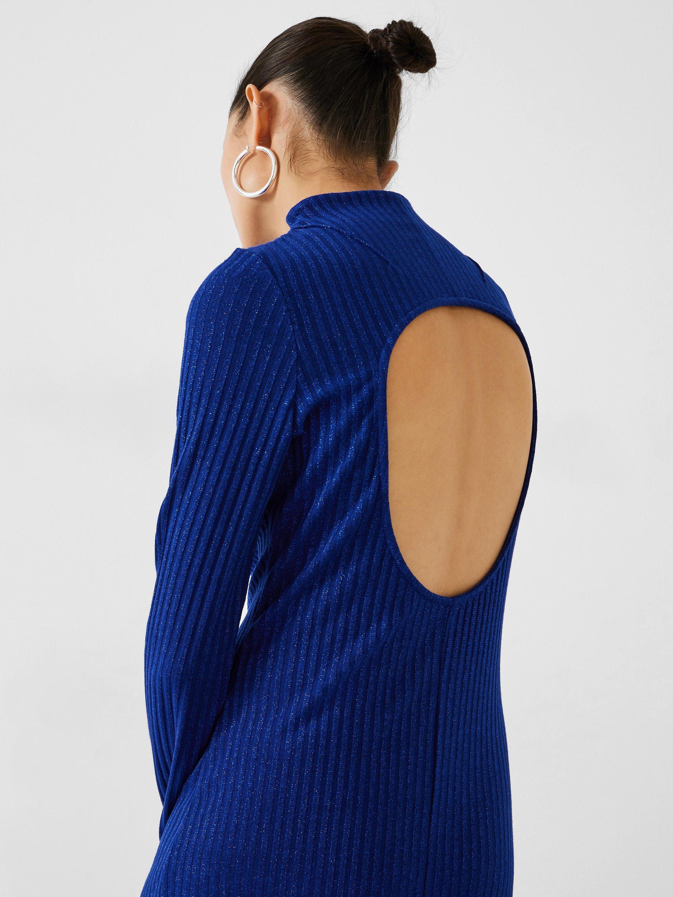 Product image 5 of 5, which shows HUSH Miley Maxi Dress, Midnight Navy, 12