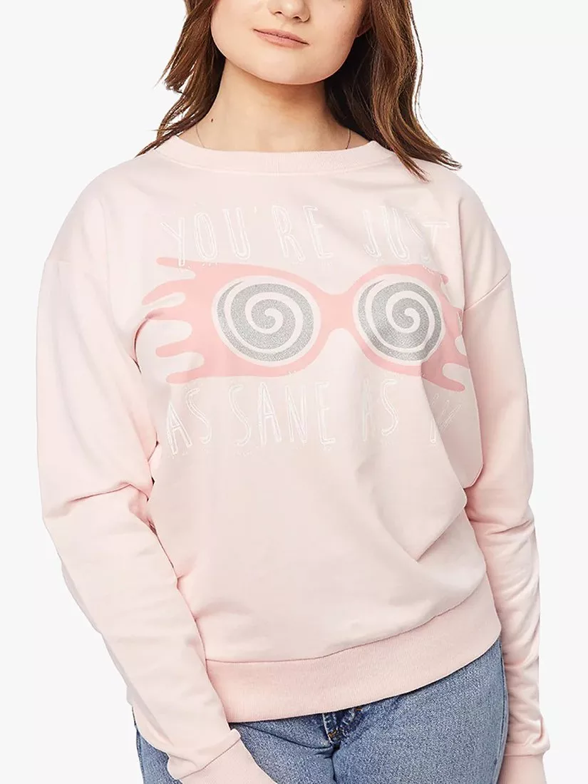 Fabric Flavours Luna Lovegood Sweatshirt Light Pink