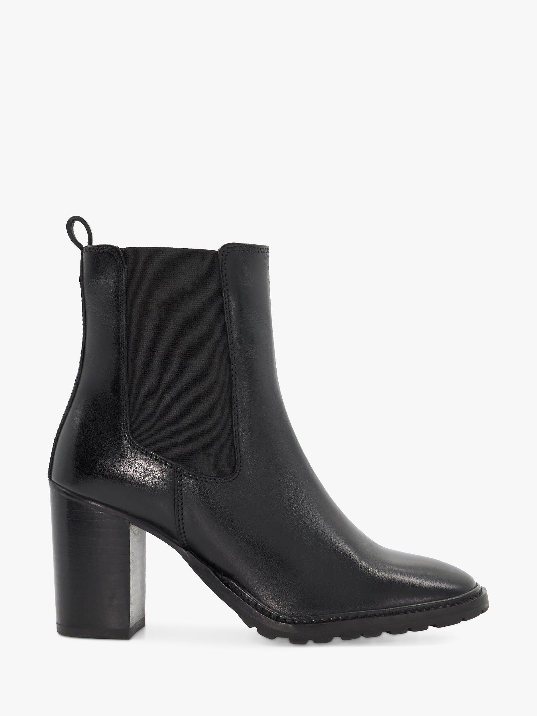 Dune block heel ankle boot best sale