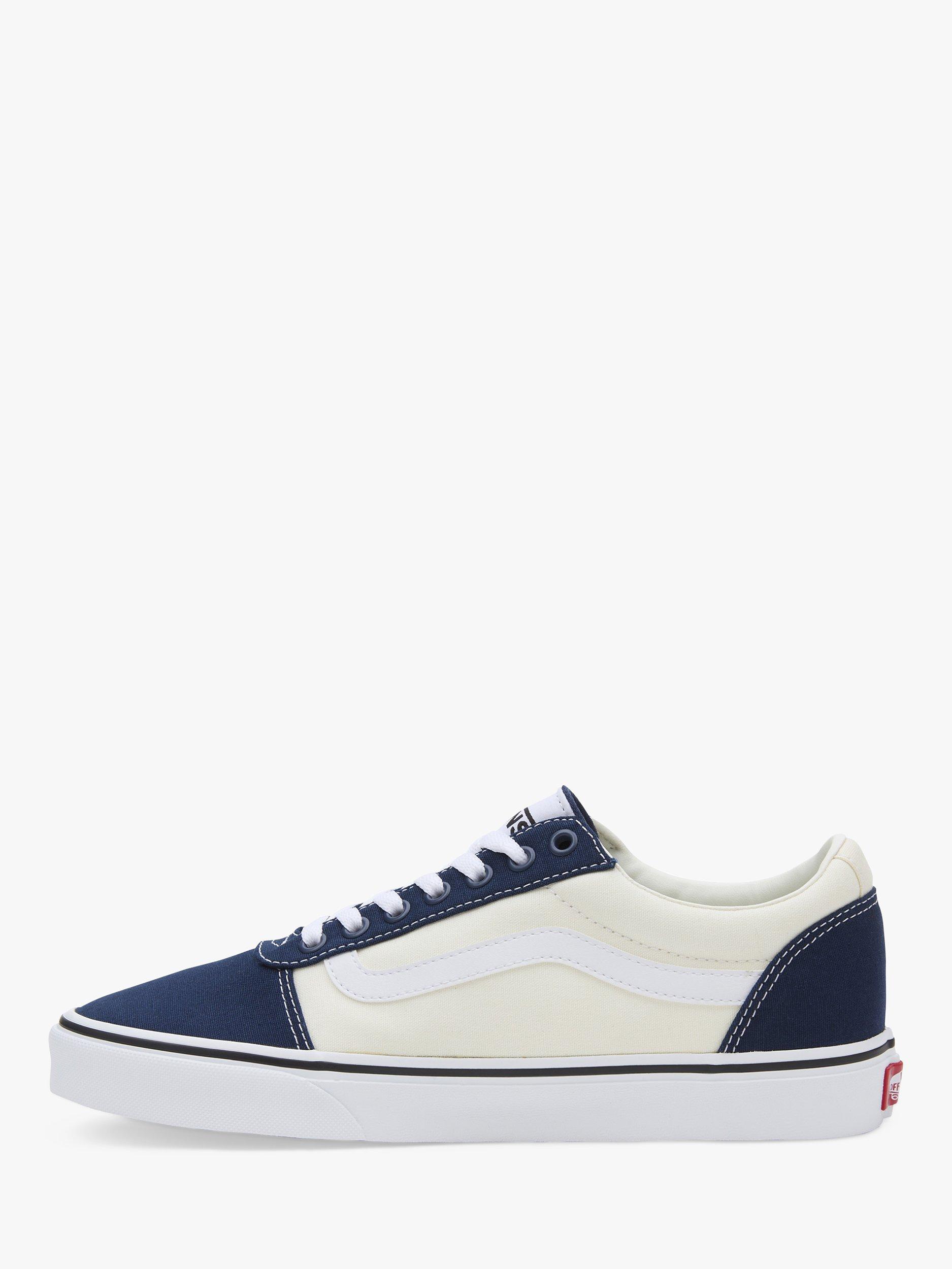 Product image 2 of 5, which shows Vans Ward Trainers, Blue/White, 7
