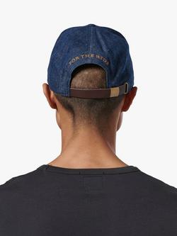 Triumph Motorcycles Forecourt Classic Trucker Denim Cap - view 2, Blue