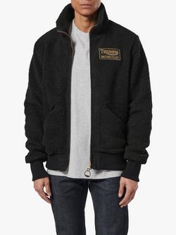 Triumph Motorcycles Roadhouse Fleece Jacket, Black