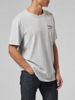 Triumph Motorcycles Adcote T-Shirt - view 2, Silver Marl