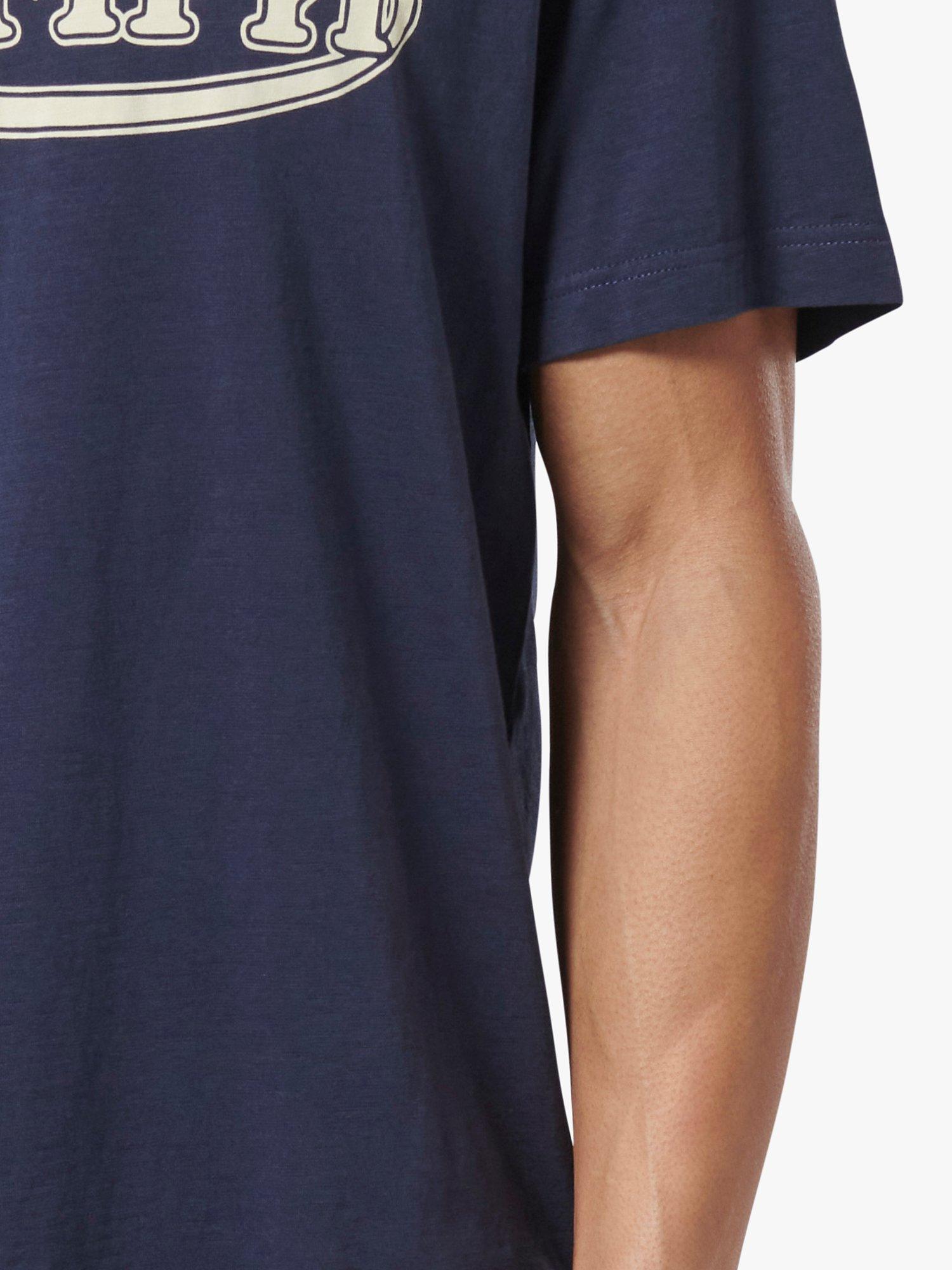 Product image 5 of 7, which shows Triumph Motorcycles Fork Seal T-Shirt, Indigo, S
