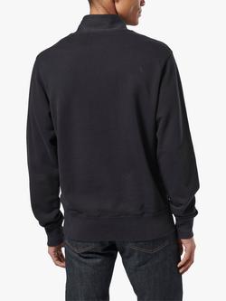 Triumph Motorcycles Ribble Zip Neck Sweatshirt - view 2, Black